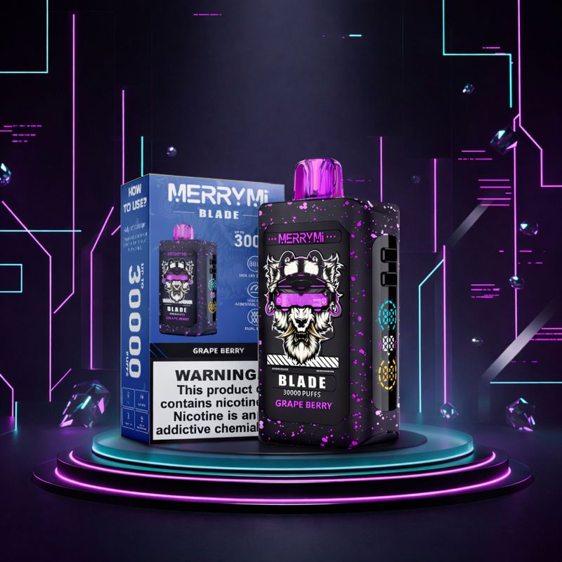 MerryMi Blade 30K Polska Jednorazowki E papieros Grape Berry 30000 Buchow