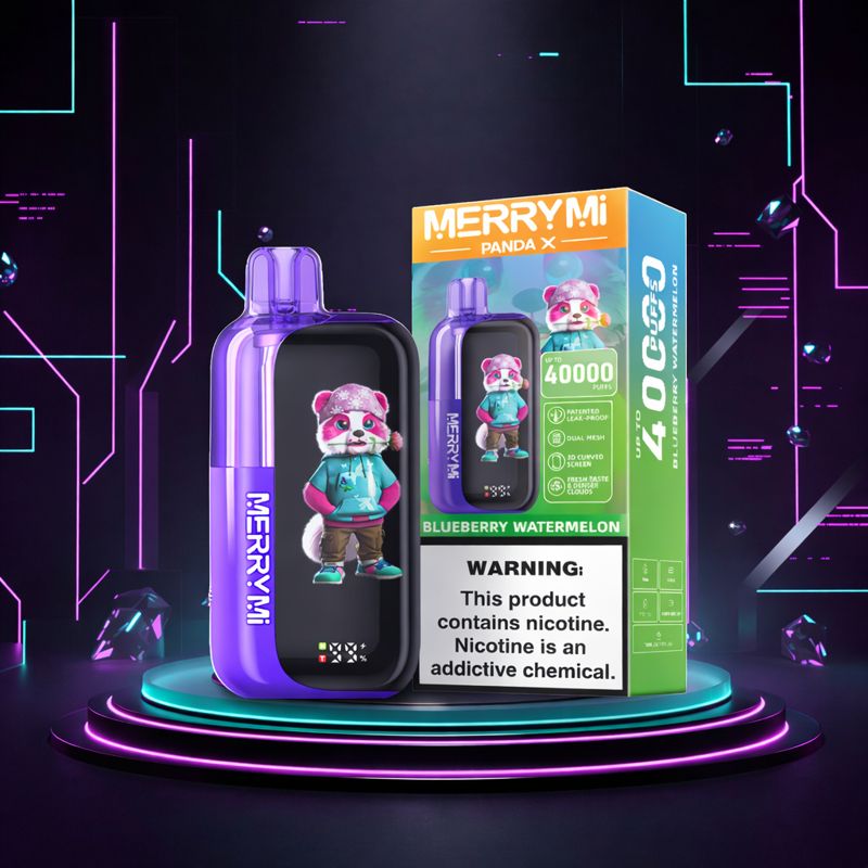 MerryMi Panda X 40K Polska Jednorazowki E papieros Blueberry Watermelon 40000 Buchow